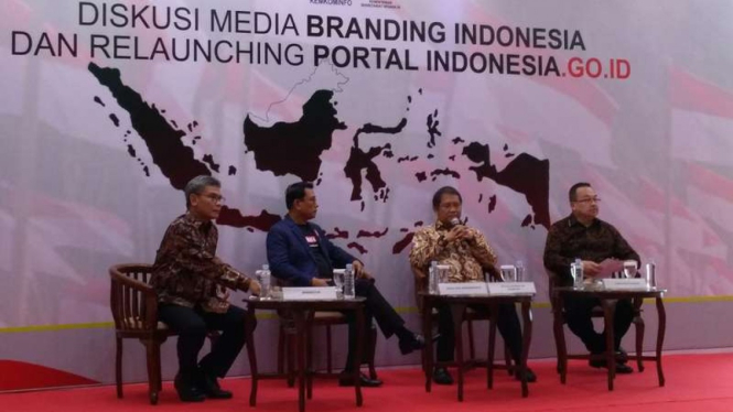 Peluncuran kembali portal indonesia.go.id.