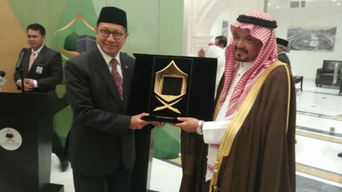 Indonesia dan Arab Saudi menandatangani MoU Penyelenggaraan Ibadah Haji 2019.