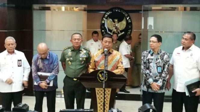 Menteri Koordinator Bidang Politik, Hukum dan Keamanan, Wiranto