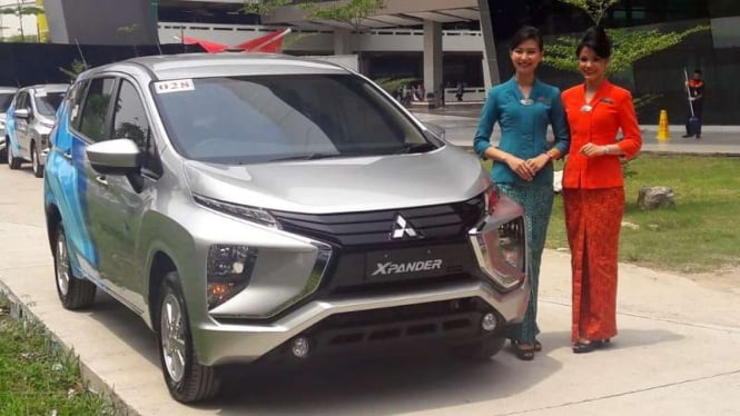 Mitsubishi Xpander jadi mobil operasional Garuda Indonesia