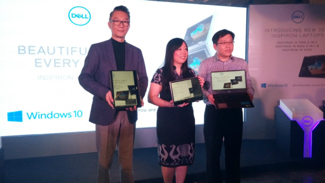 Peluncuran laptop Dell di Jakarta, 11 Desember 2018