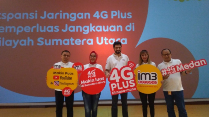 Indosat memperluas jaringan 4G+ hingga Sumatera Utara
