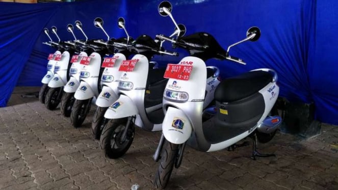 Motor listrik Viar Q1 milik Pemprov DKI Jakarta