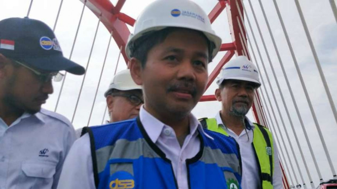 Pimpinan Proyek PT Jasamarga Semarang-Batang, Beni Dwi Septiadi.