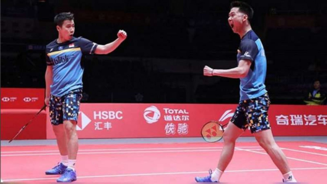 Ganda putra Indonesia, Kevin Sanjaya Sukamuljo/Marcus Fernaldi Gideon