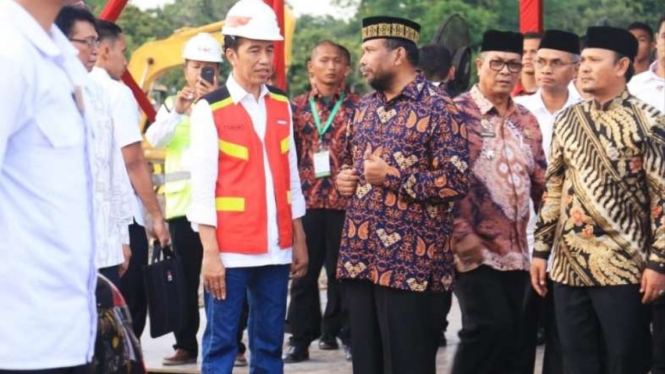 Presiden Jokowi di Aceh
