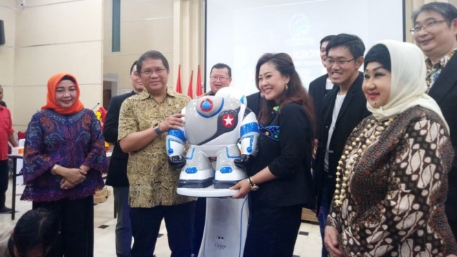 Peresmian PT Pusat Robot Indonesia (Puri Robotic)