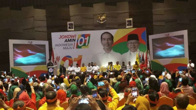 Jokowi di Pekanbaru, Riau.