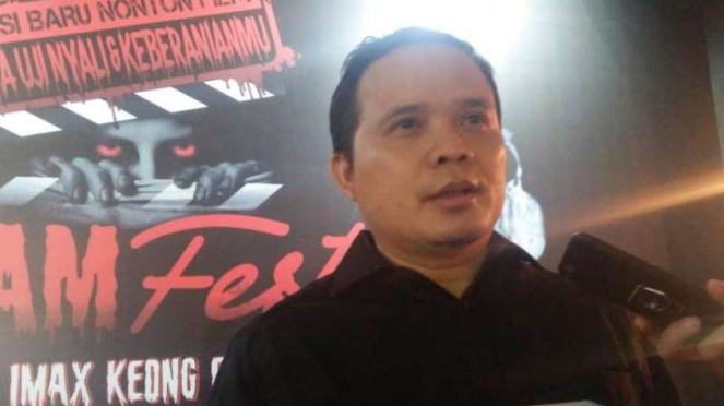 Amirullah, CEO PT Media 8 Selaku Penyelenggara Scream Fest Indonesia.