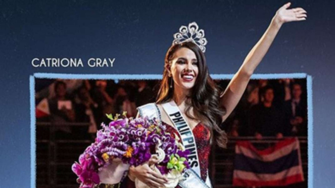 Miss Universe 2018, Catriona Gray asal Filipina.