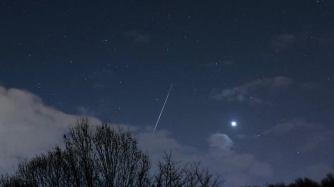 Hujan meteor Geminid pada 2018 