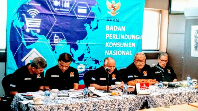 Konferesi Pers Badan Pelindungan Konsumen Nasional.