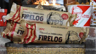 Kayu Perapian Penghangat Ruangan Ini Punya Aroma Ayam Goreng
