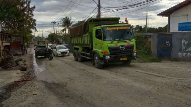 Pertunjukan truk. 