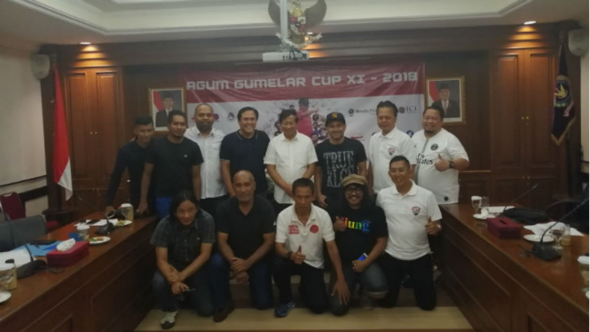 Perwakilan tim peserta Agum Gumelar Cup 2018