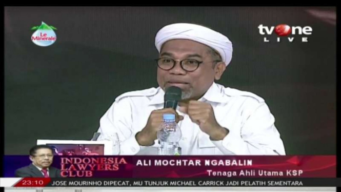 Ali Mochtar Ngabalin Tenaga Ahli Utama KSP