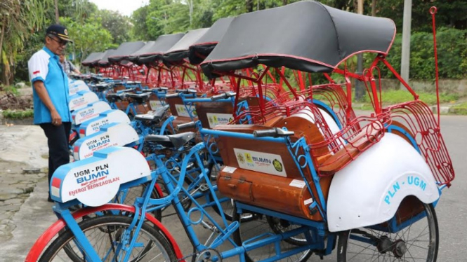 Becak Listrik UGM