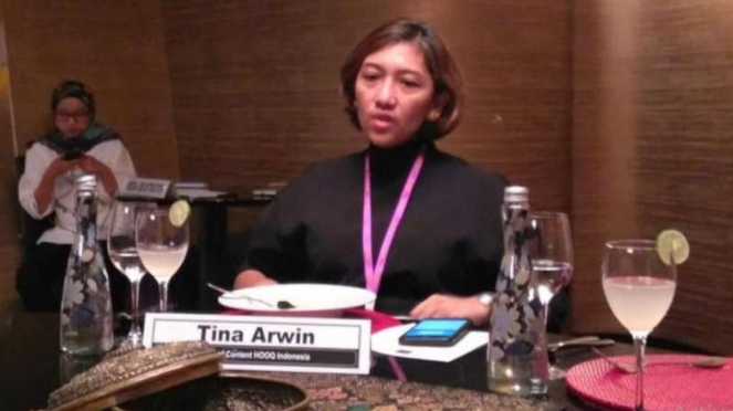 Tina Arwin, selaku Head of content HOOQ Indonesia.