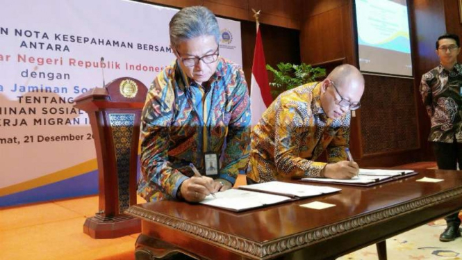 MoU Kemenlu dan BPJS Ketenagakerjaan 