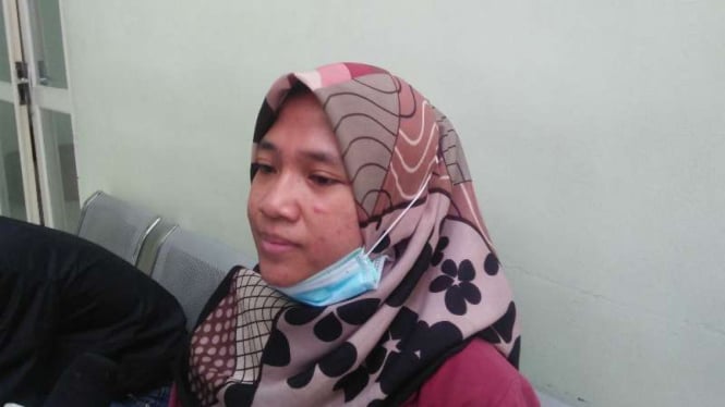 Della (24) korban selamat dari tsunami Banten