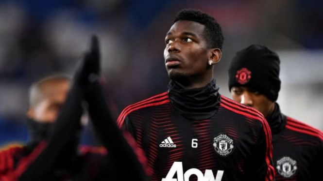 Gelandang Manchester United, Paul Pogba