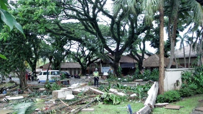 Kondisi Tanjung Lesung Pasca Tsunami