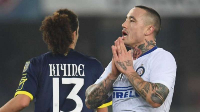 Gelandang Inter Milan, Radja Nainggolan.