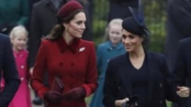 Kate Middleton dan Meghan Markle