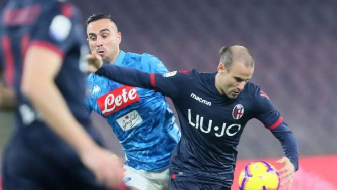 Pertandingan Serie A antara Napoli kontra Bologna