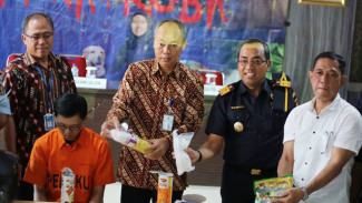 Bea Cukai Gagalkan Penyelundupan 2,8 Kg Sabu