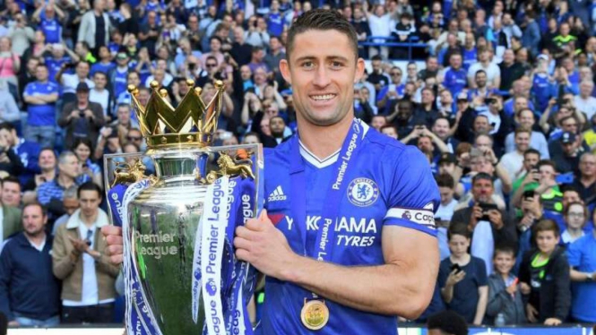 Pemain belakang Chelsea, Gary Cahill