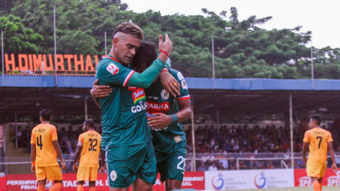 PSS Sleman saat berlaga di Liga 2 Indonesia