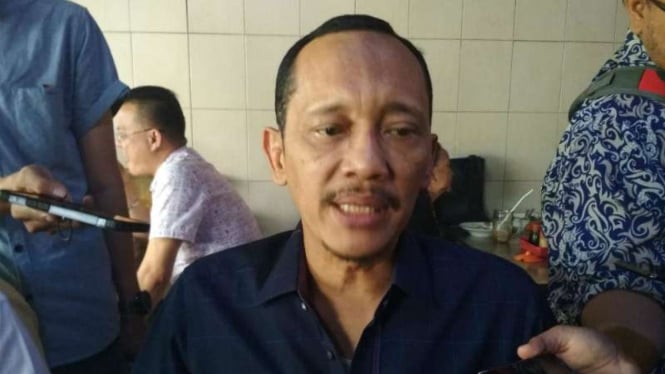 Anggota Komisi VIII DPR RI Hasan Aminuddin di Surabaya, Jawa Timur, pada Kamis, 3 Januari 2019.