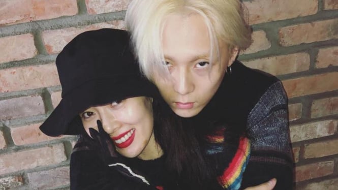 Hyuna dan E'Dawn.