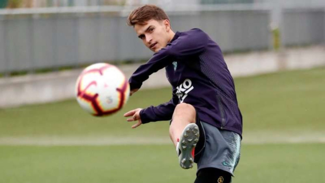 Gelandang Barcelona, Denis Suarez.