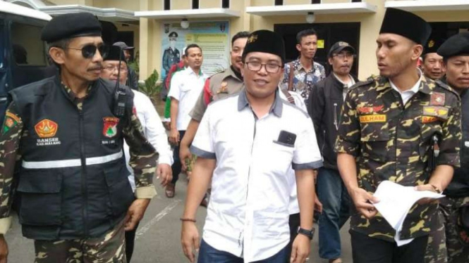 Gerakan Pemuda Ansor Kabupaten Malang bersama Banser dan jajaran Nahdatul Ulama