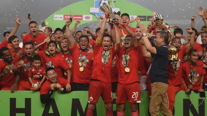 Persija Jakarta juara Liga 1 2018