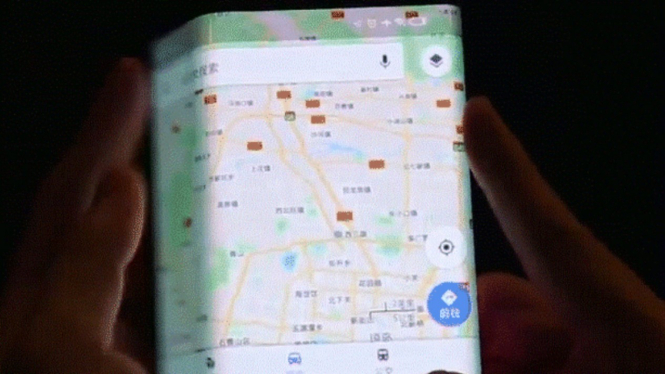 Bocoran ponsel lipat yang diduga Xiaomi