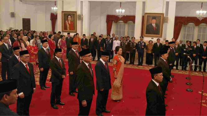 Presiden Jokowi lantik 16 Dubes