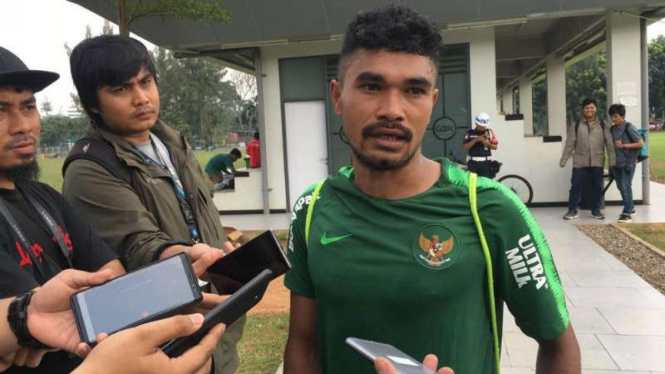 Pemain Timnas Indonesia U-22, Rifal Lastori.