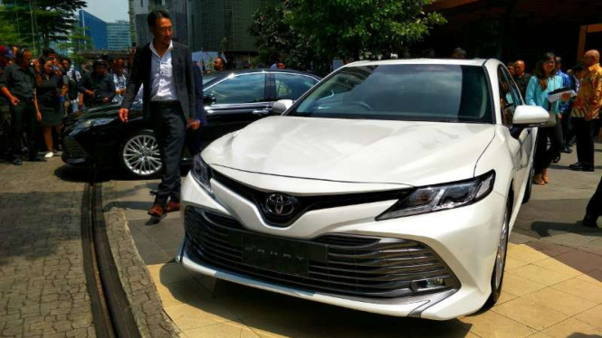 Peluncuran All New Toyota Camry 2019 di Jakarta.