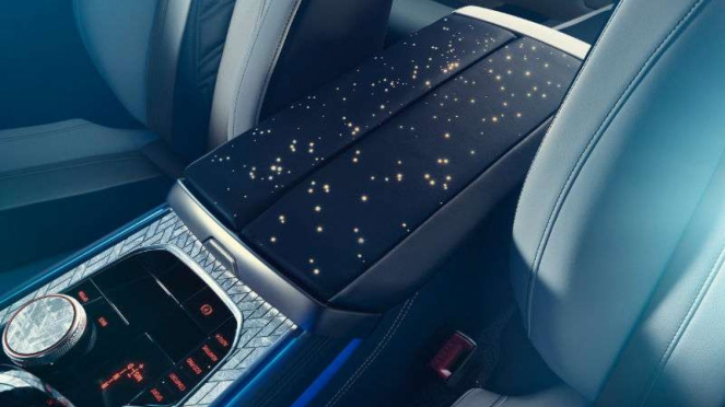 Interior BMW M850i Night Sky