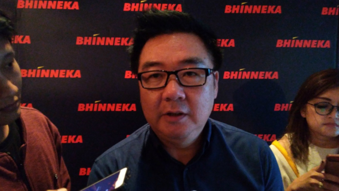 Pendiri dan Kepala Eksekutif Bhinneka.com, Hendrik Tio.
