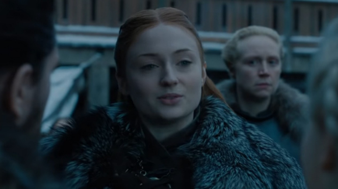 Sansa Stark di Game of Thrones musim ke-8.