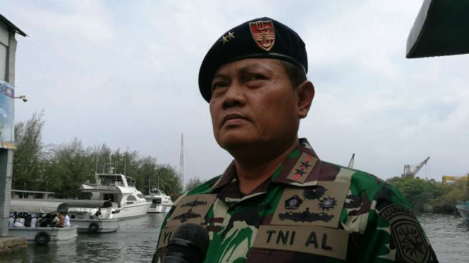 Panglima Komando Armada I, Laksamana Muda TNI Yudo Margono.