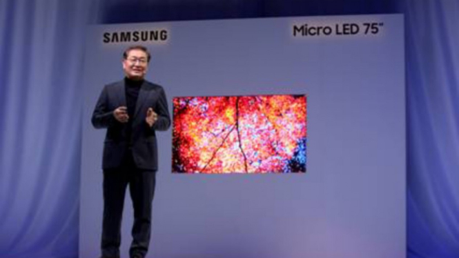 Samsung Micro LED 75 inci