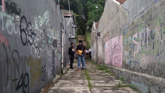 Lokasi pembunuhan siswi SMK di Bogor