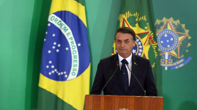 Presiden Brasil, Jair M Bolsonaro