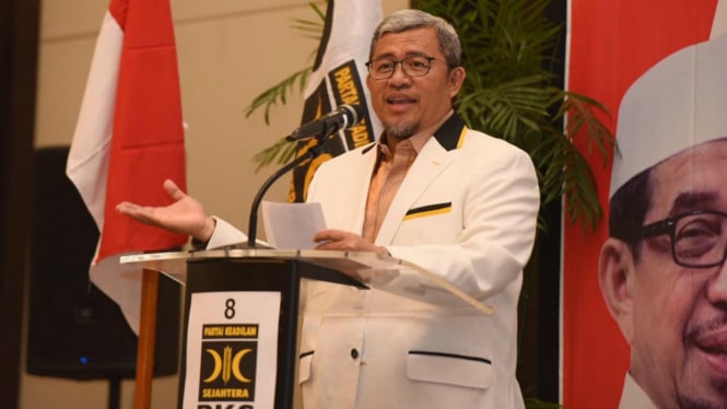 Wakil Ketua Majelis Syuro PKS Ahmad Heryawan atau Aher