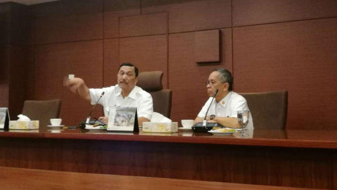 Menteri Koordinator Bidang Kemaritiman Luhut Binsar Pandjaitan 